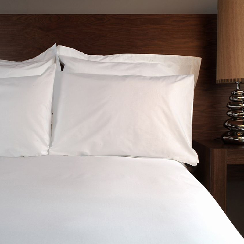 50 bomuld 50 polyester blanding 200t percale almindelig vævning sengetøj til hotel