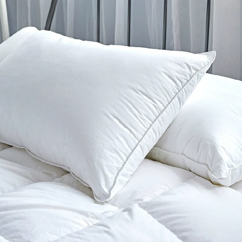Flere kammerets luksus 90% Goose Down Feather Hotel Sleeping Pillows
