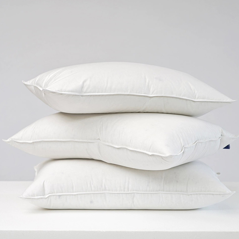 280t bomuldsskal 70/30 White Duck Down Feather Hotel Bed Pillows
