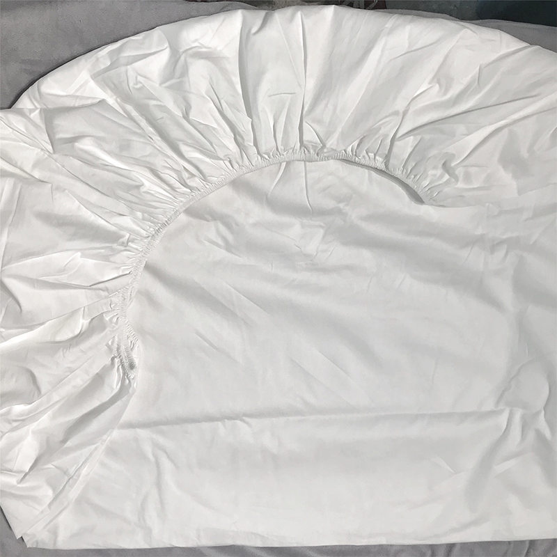 Deluxe 100 kæmpet bomuldshvide sateen 400t hotel monteret leve schit forsyning