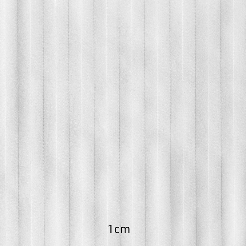 Ren bomuld 300tc satin stribe hotel ark stofmateriale
